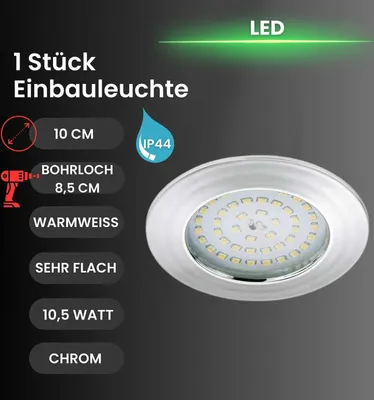 Produktbild von Briloner  Attach LED Downlight Deckenlampe Chrom
