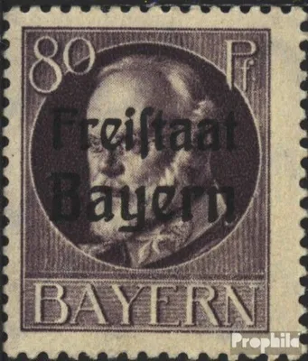 Produktbild von Briefmarken Bayern 1919 Mi 164A gestempelt König Ludwig mit Aufdruck