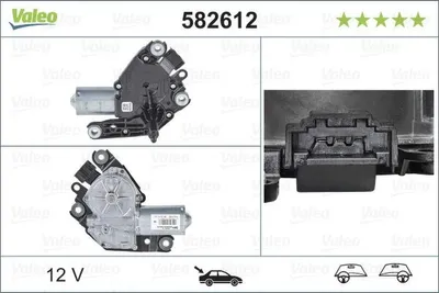Produktbild von VALEO 582612 Wischermotor Hinten passend für MERCEDES-BENZ B-Klasse (W246, W242)