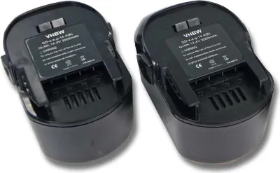 Produktbild von vhbw 2x Akku Ersatz für Würth 0700980420, 0700980425 für Werkzeug (3000 mAh, NiMH, 14,4 V)