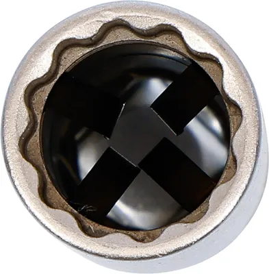 Image de BGS Douille articulée pour bougie d'allumage, extra longue, entraînement carré intérieur 10 mm (3/8") SW 14 mm - 2987