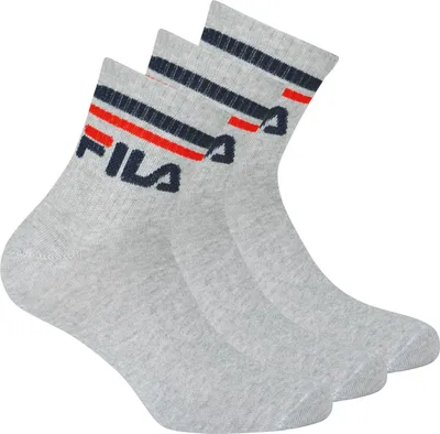 Produktbild von FILA Uni Socken F9398, 3 Paar, grau, Größe 43-46