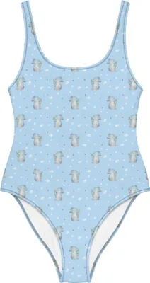 Produktbild von Mr. & Mrs. Panda Badeanzug Elefant Seifenblasen Größe XXXL - Blau - Geschenk, Elefanten, Swimsuit, Bademode, Damen-Badeanzug, Liebe, Schwimmanzug, Heimat, Liebesspruch