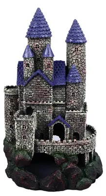 Aquarium-Deko Harz Schloss, 26x16x14 cm, Höhlenversteck