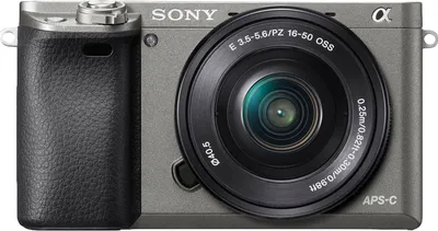 Produktbild von Sony Alpha 6000 Kit 16-50mm Systemkamera graphitgrau
