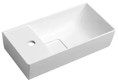 Obrázok produktu pre MAXX umývadlo z liateho mramoru 47x11x24cm, ľavé