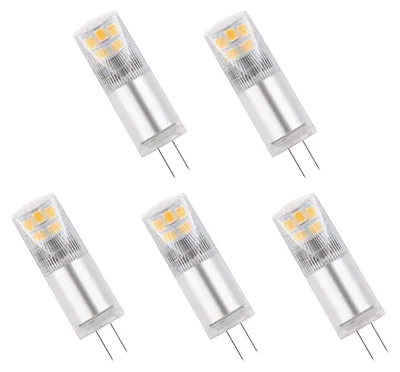 Produktbild von Spectrum G4 LED Stecklampe 2,5W 290lm 6000K Kaltweiß 12V 5 Stück