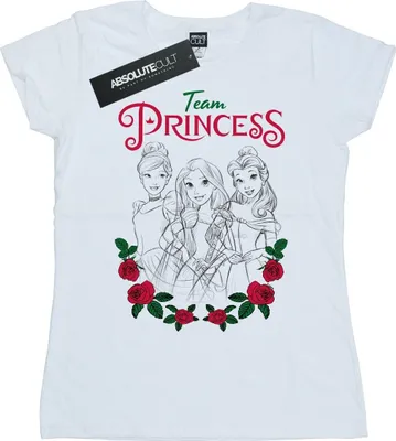 Produktbild von Disney Princess - T-Shirt für Damen BI37048 (S) (Weiß)