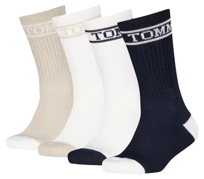 Productafbeelding van TH KIDS SOCK 4P SPORT TOMMY ECOM (Sokken, 4-pack, sport, merk: Tommy, model: ECOM)