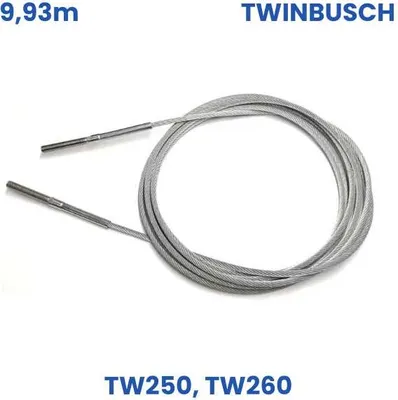 Image de Remplacement Twin Busch : câble de levage en acier 9,33 m pour TW250/260