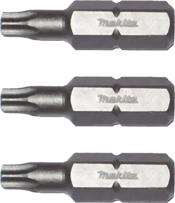 Produktbild von Makita® Zubehör T10 Bits 25 mm 3er Pack. - B-23597