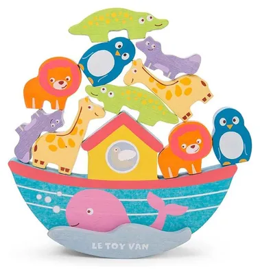 Obrázok produktu pre Le Toy Van Noah's Balancing Ark, 1 rok / roky, Drevo, Viacfarebný