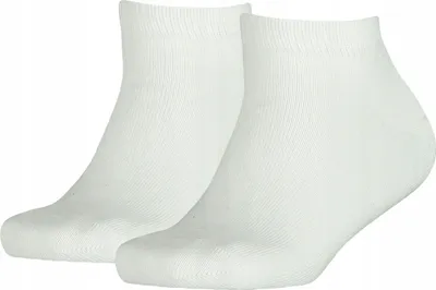 Produktbild von Tommy Hilfiger 2-Pack Trainer Socks, Weiß, Kind, UK6-9, 2 Stück(e), Baumwolle, Elasthan, Nylon