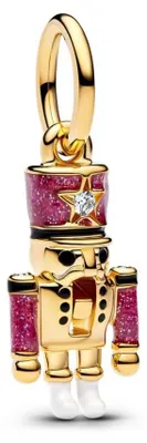 Zdjęcie produktu dla Pandora – ruchomy zawieszka w kształcie łupacza do orzechów 763583C01 – zawieszka