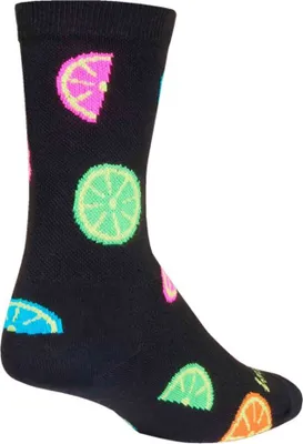 Produktbild von Sockguy Crew 6´´ Citrus Socken Schwarz EU 37-42 Mann Schwarz EU 37-42