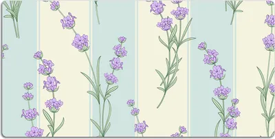 Obrázek produktu pro Podložka pod myš na stůl 90x45 cm - levandulové květy