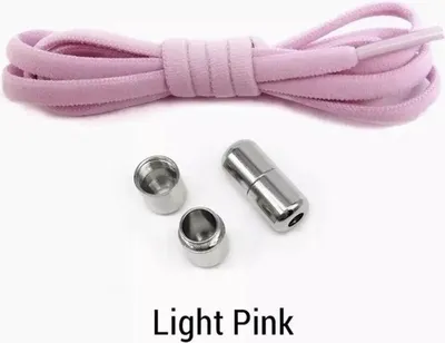 Produktbild von CHPN – Schnürsenkel – Schnürsenkel – Rosa – Verschlussschnürsenkel – Mit Schloss – Runde elastische Schnürsenkel – Uni – Einheitsgröße – 100 cm – Rosa Schnürsenkel