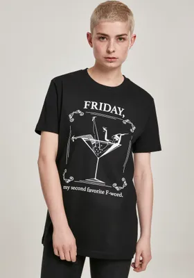 Produktbild von Mister Tee Female Shirt Ladies F-Word Tee Black-XS
