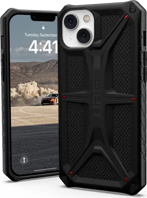 Immagine prodotto di Custodia UAG Monarch per iPhone 14 Plus, Poliammide-nero