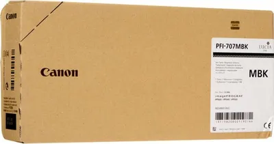 Obrázek produktu pro 9820B001 CANON PFI707MBK IPF Tinte