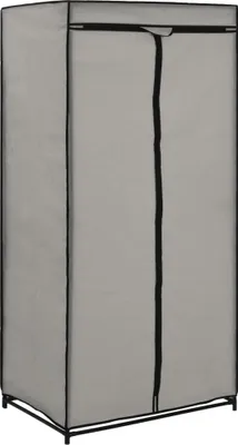 Image de vidaXL Armoire grise 75×50×160 cm