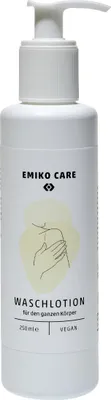 Produktbild von EMIKOCare WaschLotion 250 ml Mild reinigende Seife für den ganzen Körper mit frischem Duft der Zitronenmyrthe