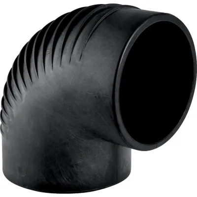 Produktbild von Geberit Anschlusswinkel, Silent-db20, 88,5°, DN60, d63mm, PE-S2, schwarz, 1 Stk.