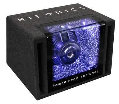 Produktbild von Hifonics ZX8BP, 300 W, 600 W, 4 Ohm, 20 cm, 20,3 cm (8"), Schwarz