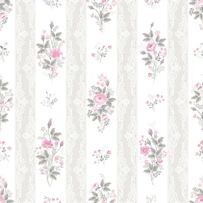 Produktbild von Selbstklebende Tapete mit Blumenmuster, 30,5 x 300 cm