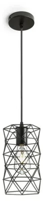Image de ILUSIA suspension noire 230V LED E27 15W