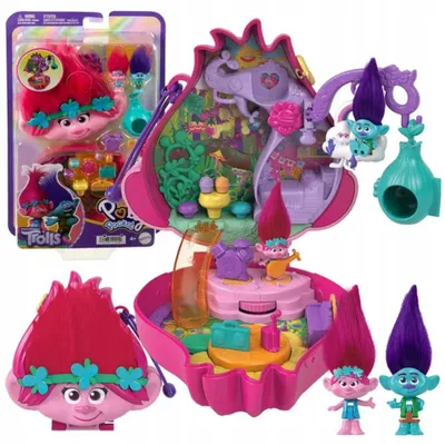 Produktbild von Polly Pocket Trolle Spielset mit Poppy Puppe