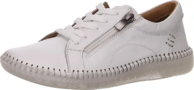 Produktbild von Manitu Schnürhalbschuhe in weiss/weiss kombi, Gr. 36