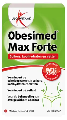 Produktbild von Obesimed Max Forte 30 Tabletten