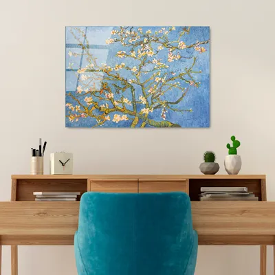 Produktbild von Wallity, UV-403 50 x 70, Dekorative Malerei aus gehärtetem Glas, 100 % gehärtetes Glas, Mehrfarbig, 50 x 70 cm