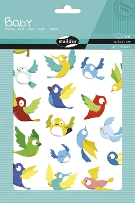 Obrázok produktu pre Nálepka Clairefontaine Maildor AE210C, viacfarebná