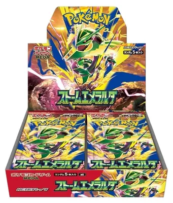 Produktbild von Pokemon Storm Emeralda Booster Display M6 Japanese