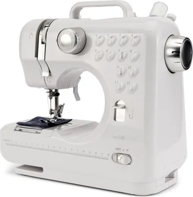 Obrázok produktu pre CLATRONIC 263990 Šijací stroj CLATRONIC NM 3795, biely / strieborný