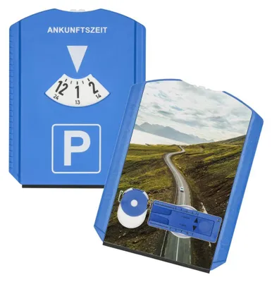 Image de Disque de stationnement "Profi" blanc/bleu