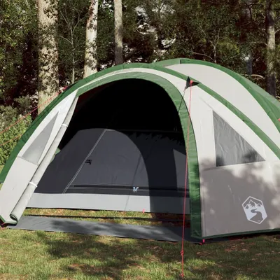 Produktbild von "2026 Promotion" Kuppel-Campingzelt 4 Personen, Familienzelt UV-Schutz, Grün Wasserdicht - Campingzelte CC32741