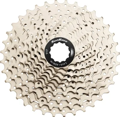 Produktbild von SunRace Kassette 10-fach, metallic 11-36Z, 11-13-15-18-21-24-28-32-34-36