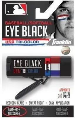 Produktbild von Franklin Premium Eye Black Color USA Tri-Color American Football Artikel