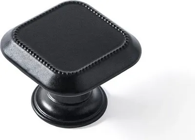 Obrázek produktu pro Otočný knoflík Rei mat zadní strana kov 4 kusy (Ø 3 cm)