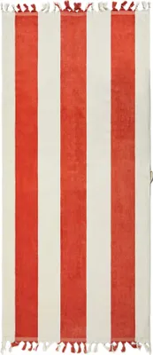 Image de Vinga - Serviette de bain "Valmer" XD110 (80 cm x 180 cm x 0,5 cm) (Rouge)