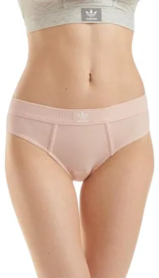 Imagen del producto de Adidas - Calzones para mujer, corte alto, modelo GT24567 (talla 40 DE) (color melocotón)