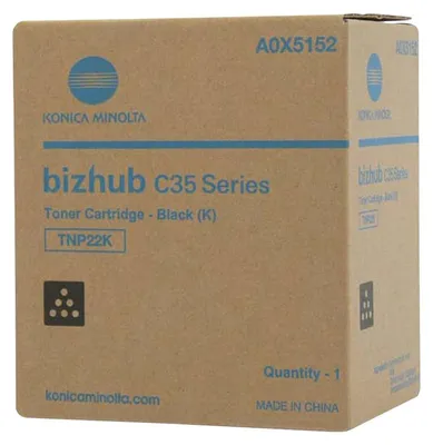 Immagine prodotto di Konica Minolta TNP22K cartuccia toner - nero - stampa laser - 6000 pagine