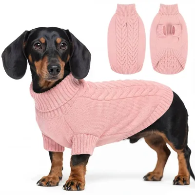 Imagen del producto de Suéter cálido para perros de tamaño mediano