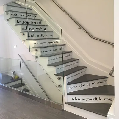 Motivationsspruch „Believe in Yourself“ – Decords Wandtattoo, Produktansicht 1