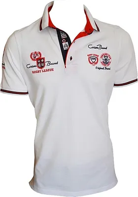 Produktbild von Brandneu Designer Poloshirt CARISMA Weiß CRM4011 XL