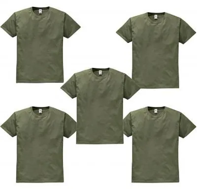 Produktbild von Fruit of the Loom 5er-Set: T-Shirts Herren (Khaki) Größe XL