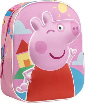 Produktbild von Cerda Group Peppa Pig 3d-kinderrucksack Rosa Rosa One Size